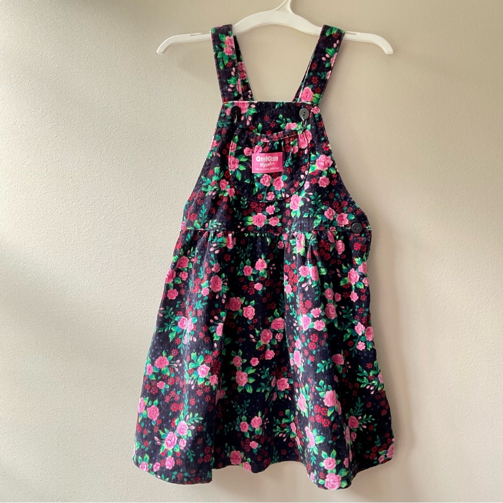 Vintage Oshkosh B’Gosh Floral Jumper
